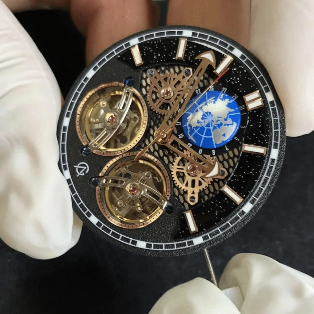 Gentlemaan Galileo watch manual manufacture and assembly